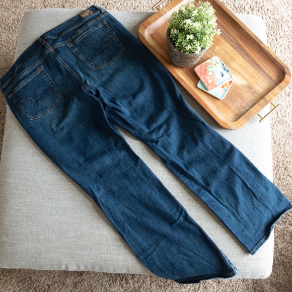 SOLD American Eagle Kick Boot Jeans Sz 16 - Picture 3 of 5